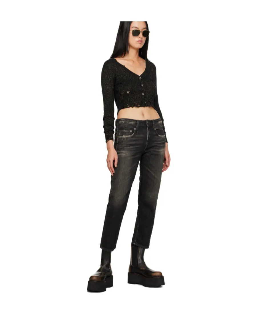 Logo Denim Pants