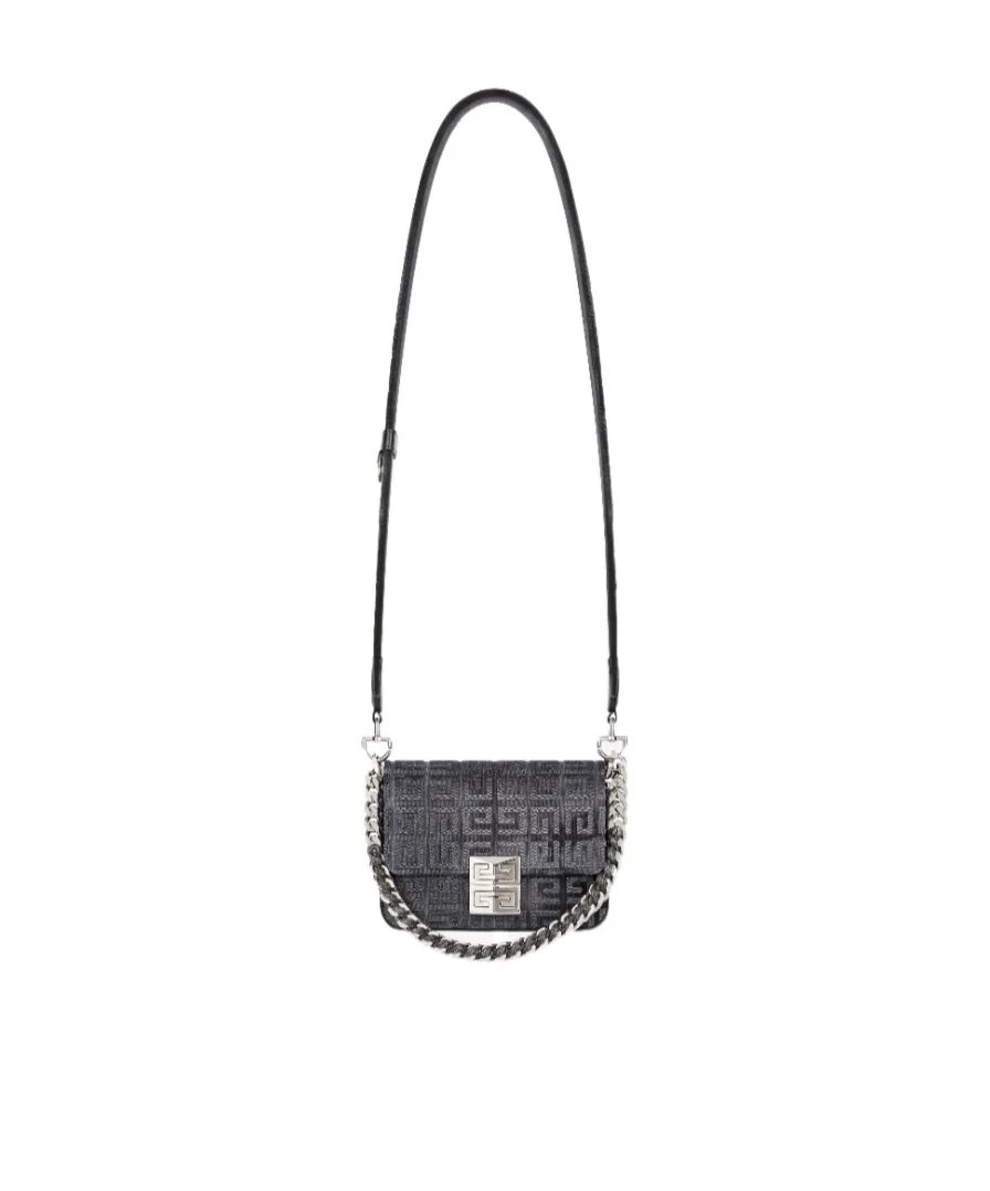 Small 4G Bag In Lurex Embroidery With Chain