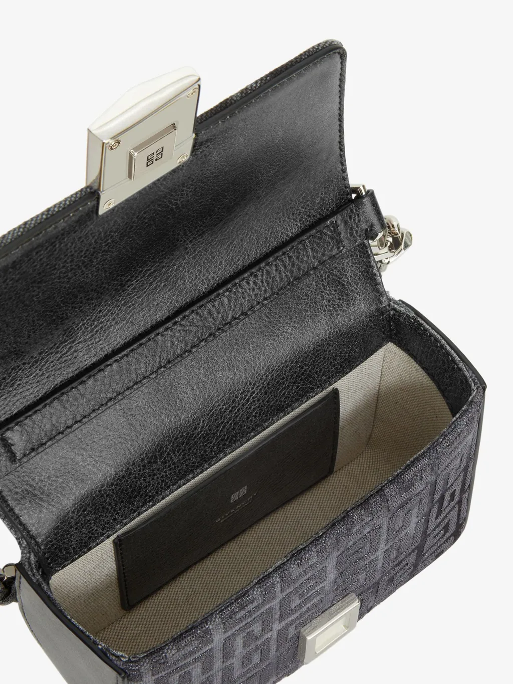 Small 4G Bag In Lurex Embroidery With Chain