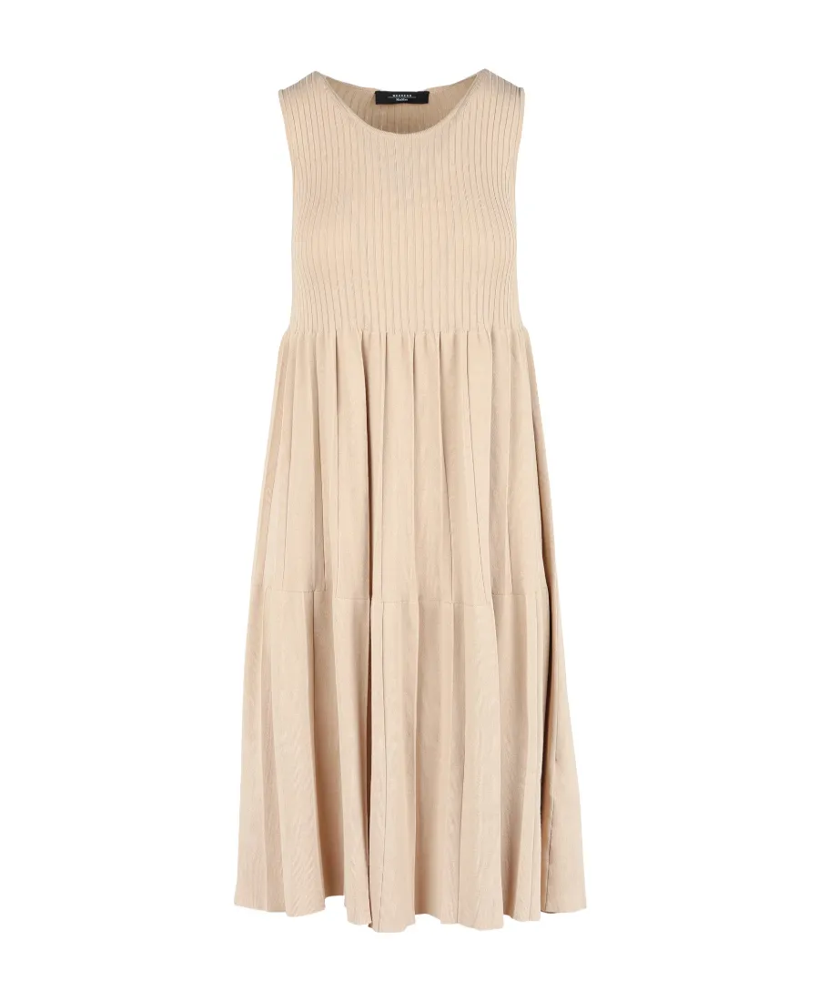 Round-Necked Horn Dress