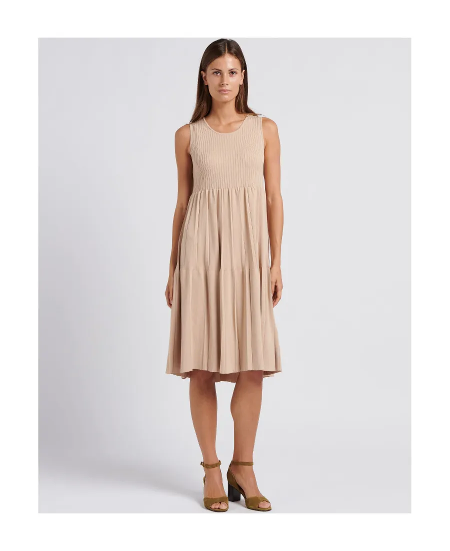 Round-Necked Horn Dress