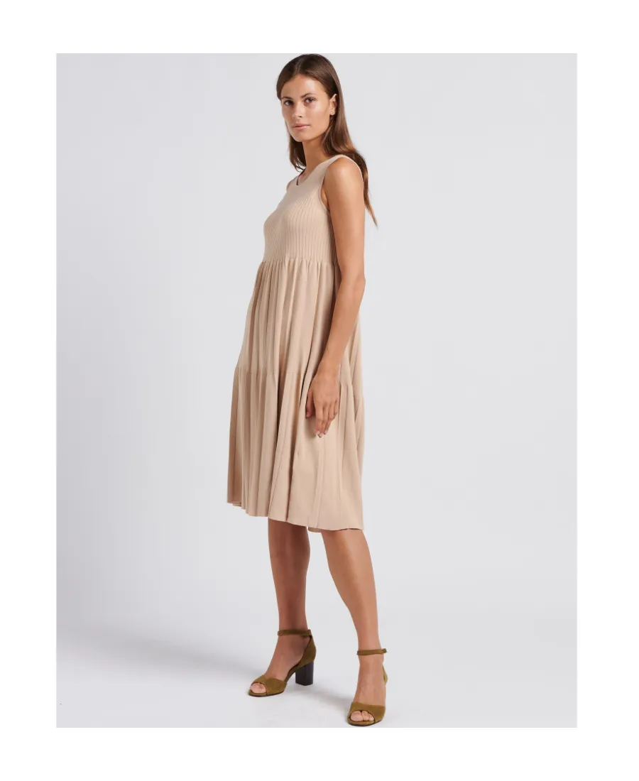 Round-Necked Horn Dress