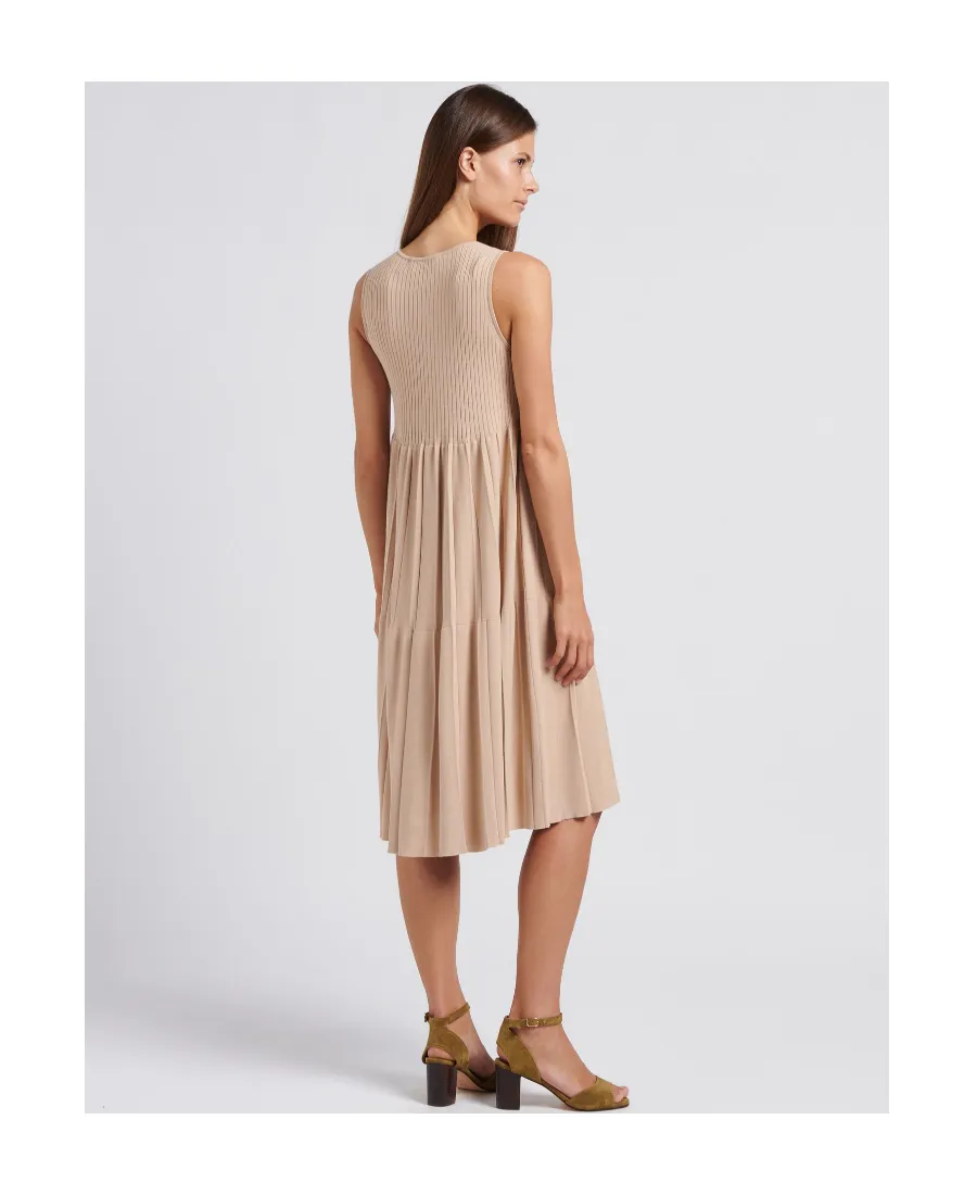 Round-Necked Horn Dress