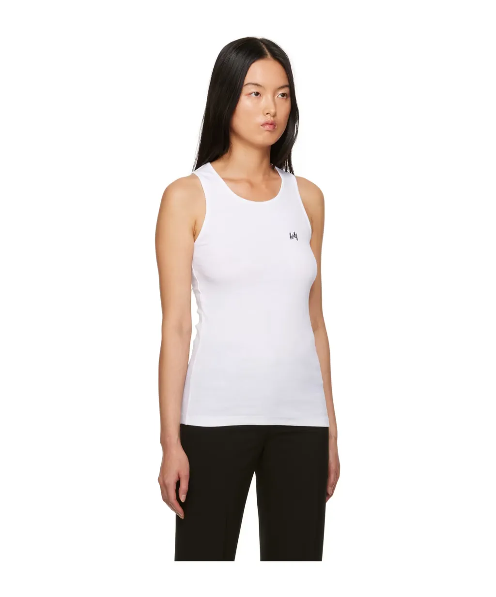 Low Round Collar Detailed Vest