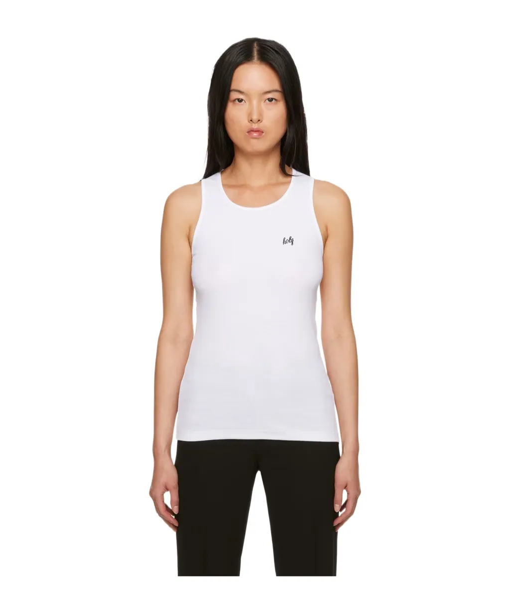 Low Round Collar Detailed Vest
