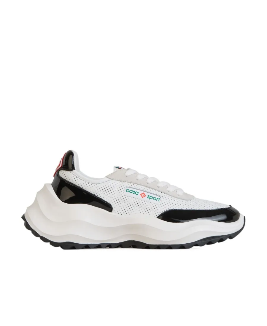 Casablanca Casa Sport Perforated Detailed Sneakers
