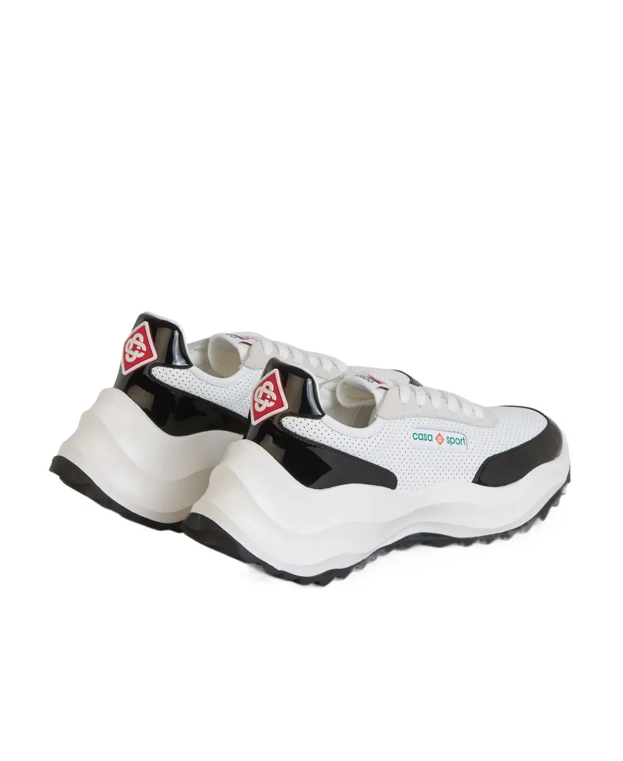 Casablanca Casa Sport Perforated Detailed Sneakers