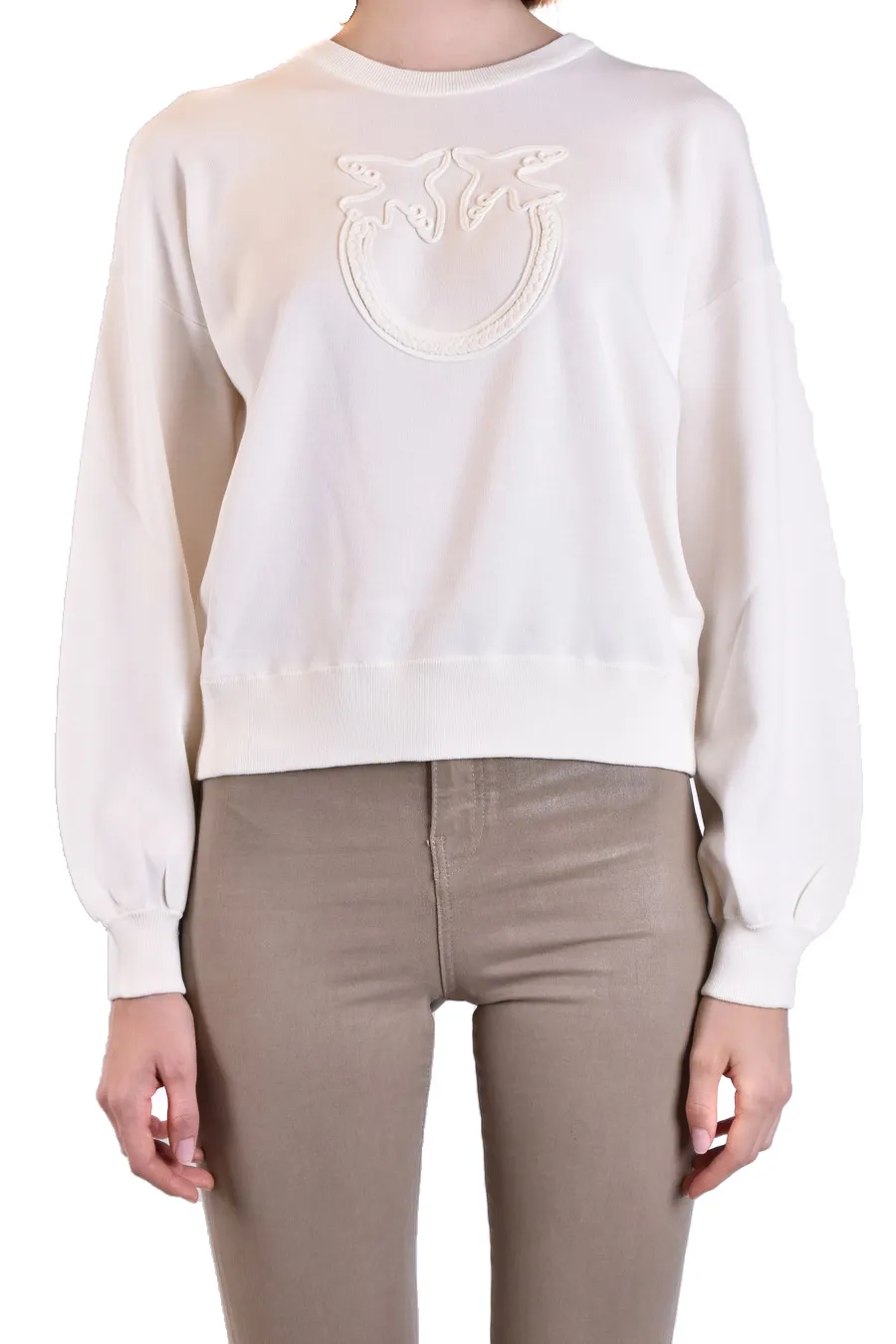 Round Collar Long Sleeve Sweater