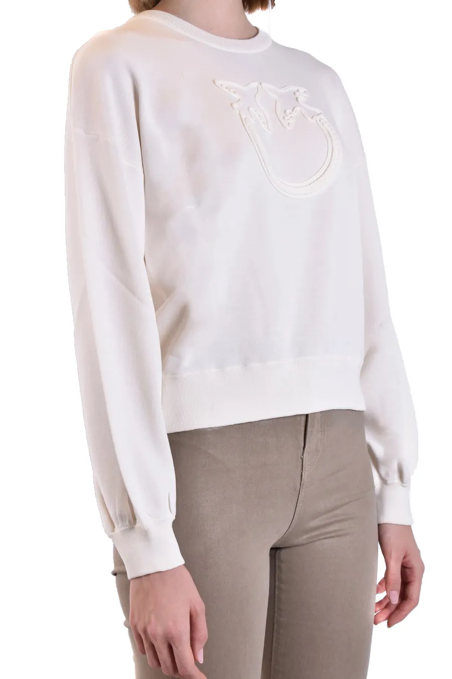 Round Collar Long Sleeve Sweater