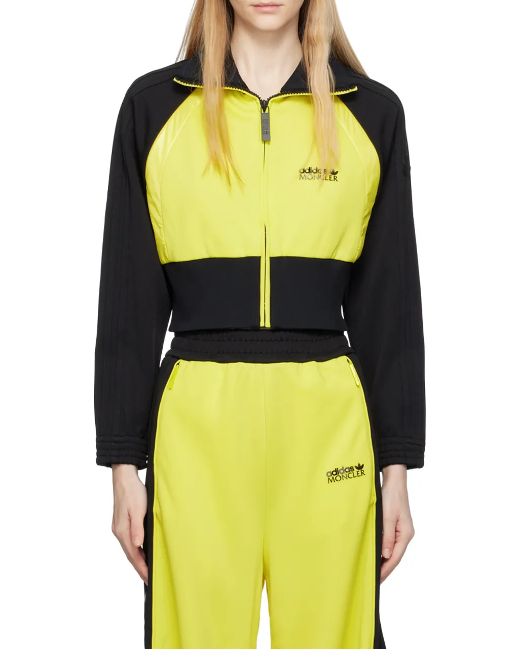 Acetate Zip-Up Sweatshirt