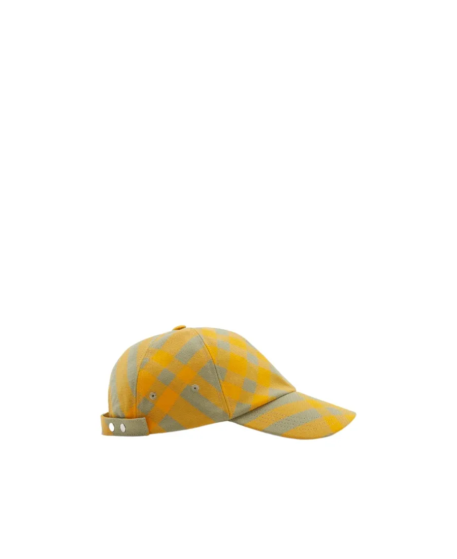 Check-Pattern Baseball Cap