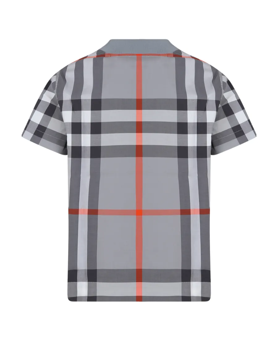 V-Neck Checked T-Shirt