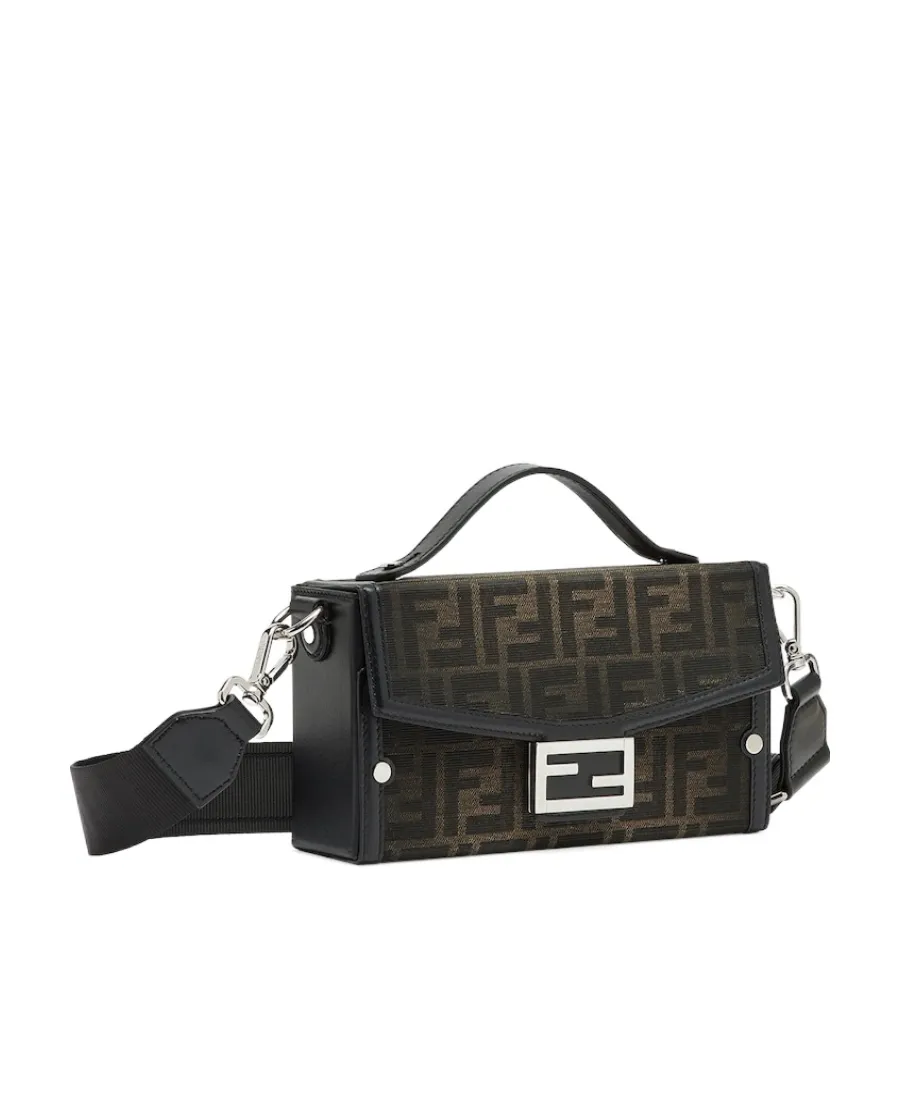 Brown Ff Fabric Bag