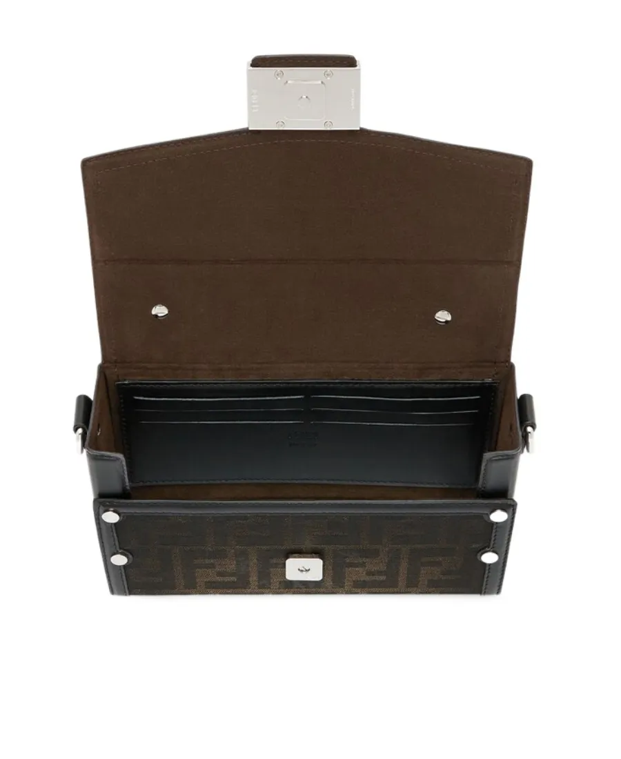 Brown Ff Fabric Bag