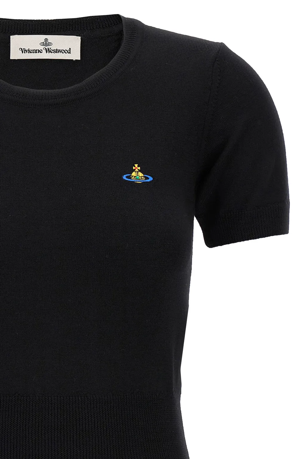 Vivienne Westwood Logo Embroidered Bea Sweater