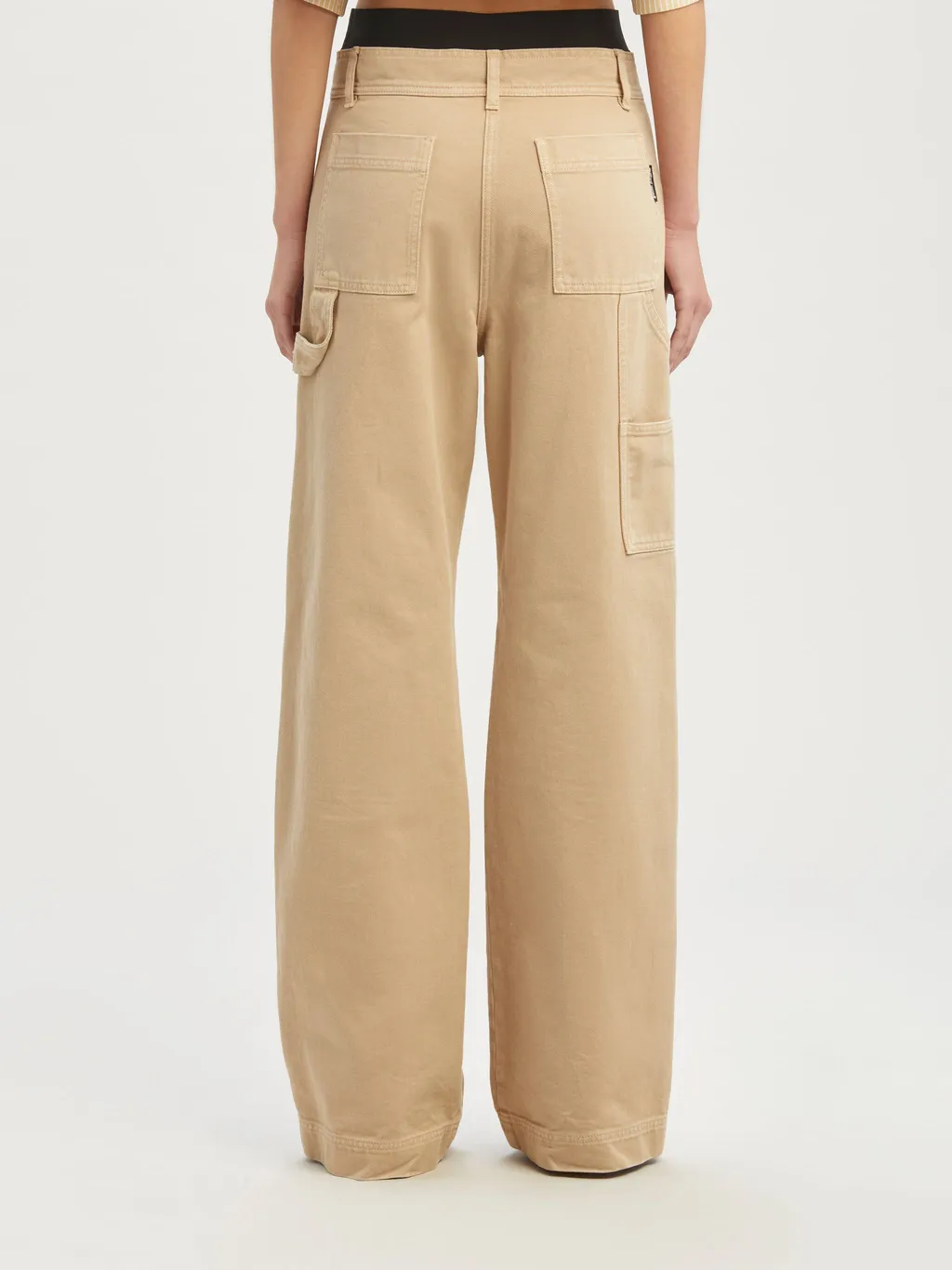 Palm Angels Palm Embroidered Cargo Pants