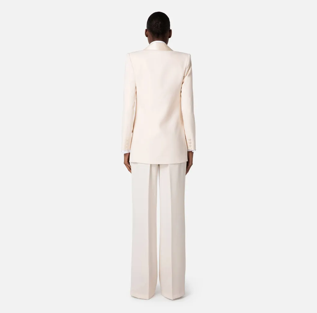 Elisabetta Franchi Double Breasted Buttoned Blazer