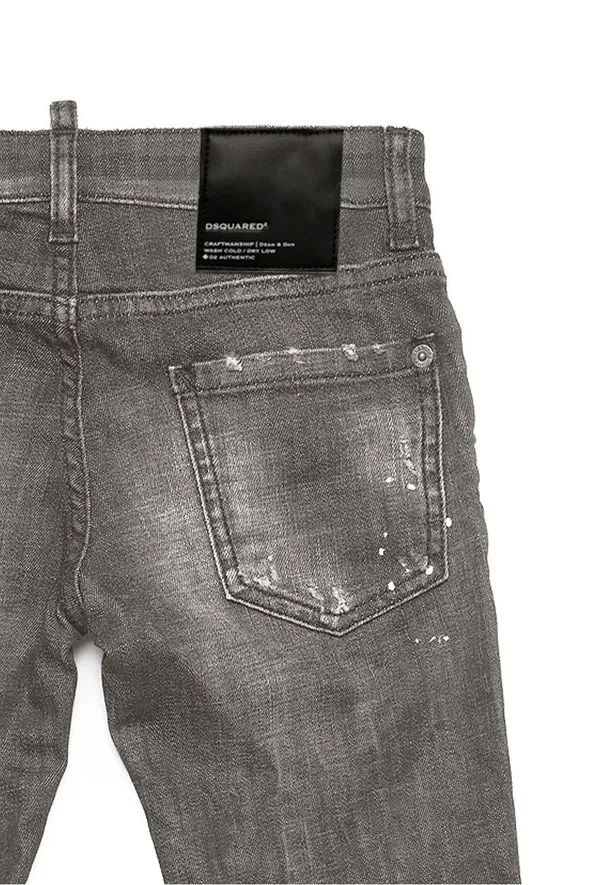 Wear Detail Denim Pants
