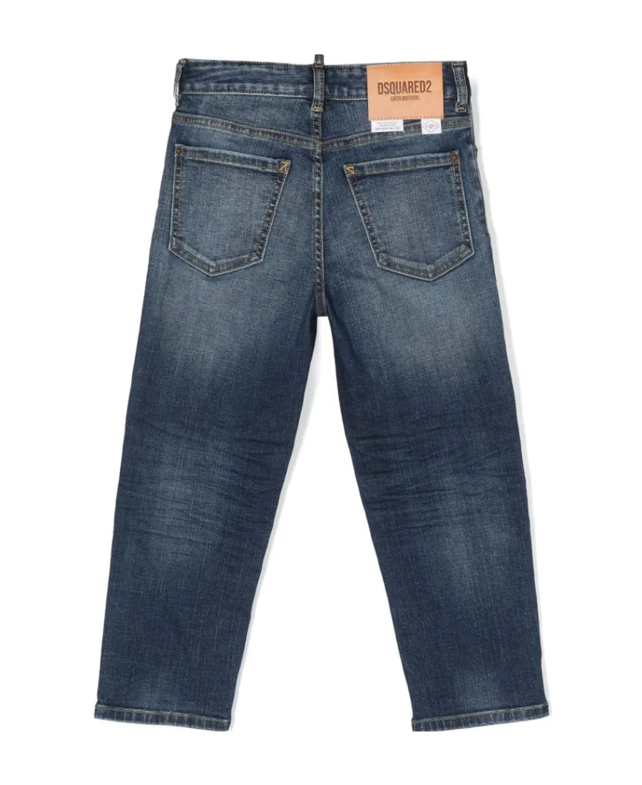 Dsquared2 Kids Boston Distressed Jeans