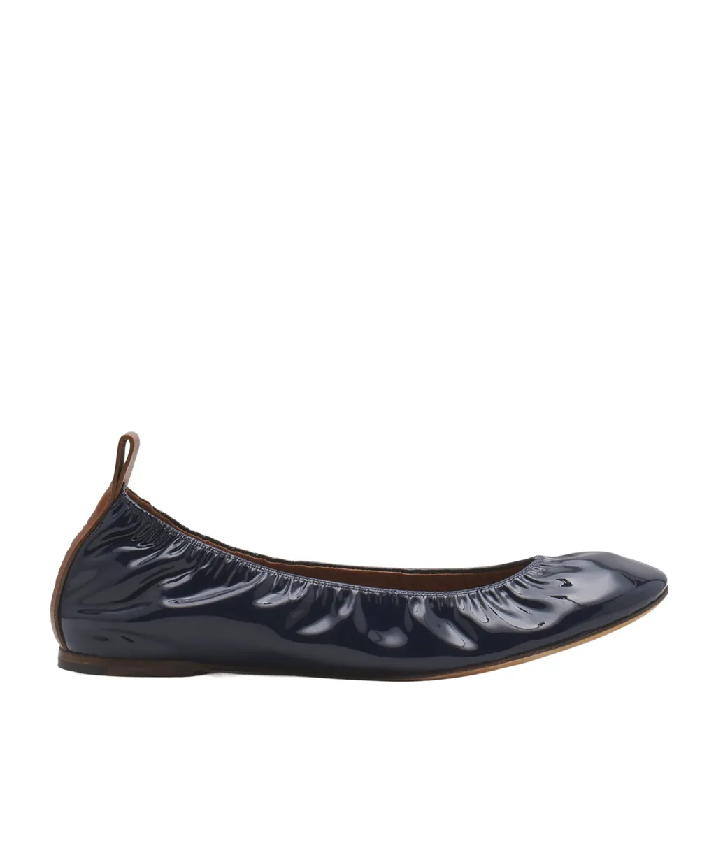 Lanvin Ruched Detail Ballerina Shoes