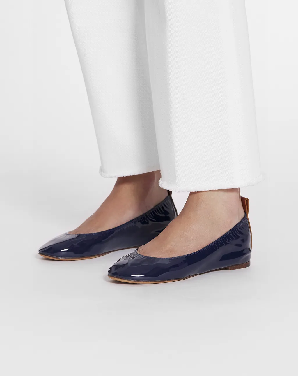 Lanvin Ruched Detail Ballerina Shoes