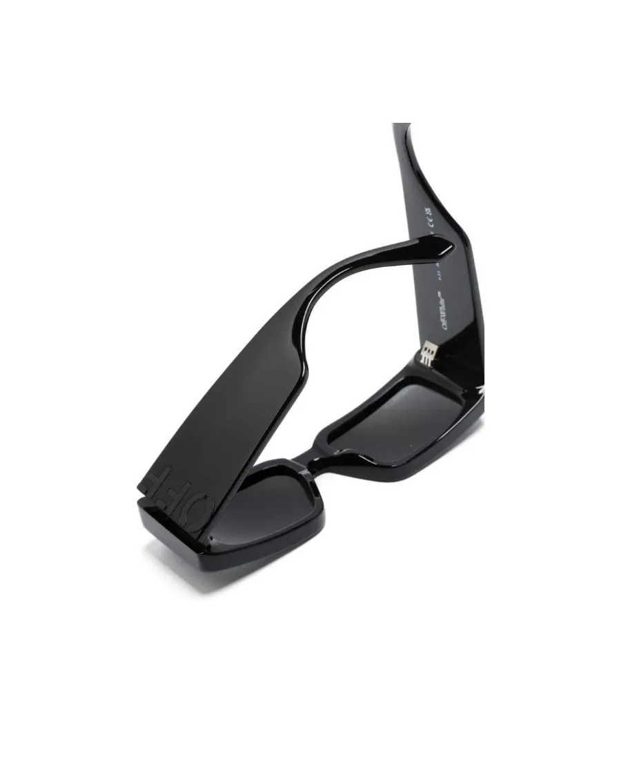 Off-White Rectangular Frame Sunglasses