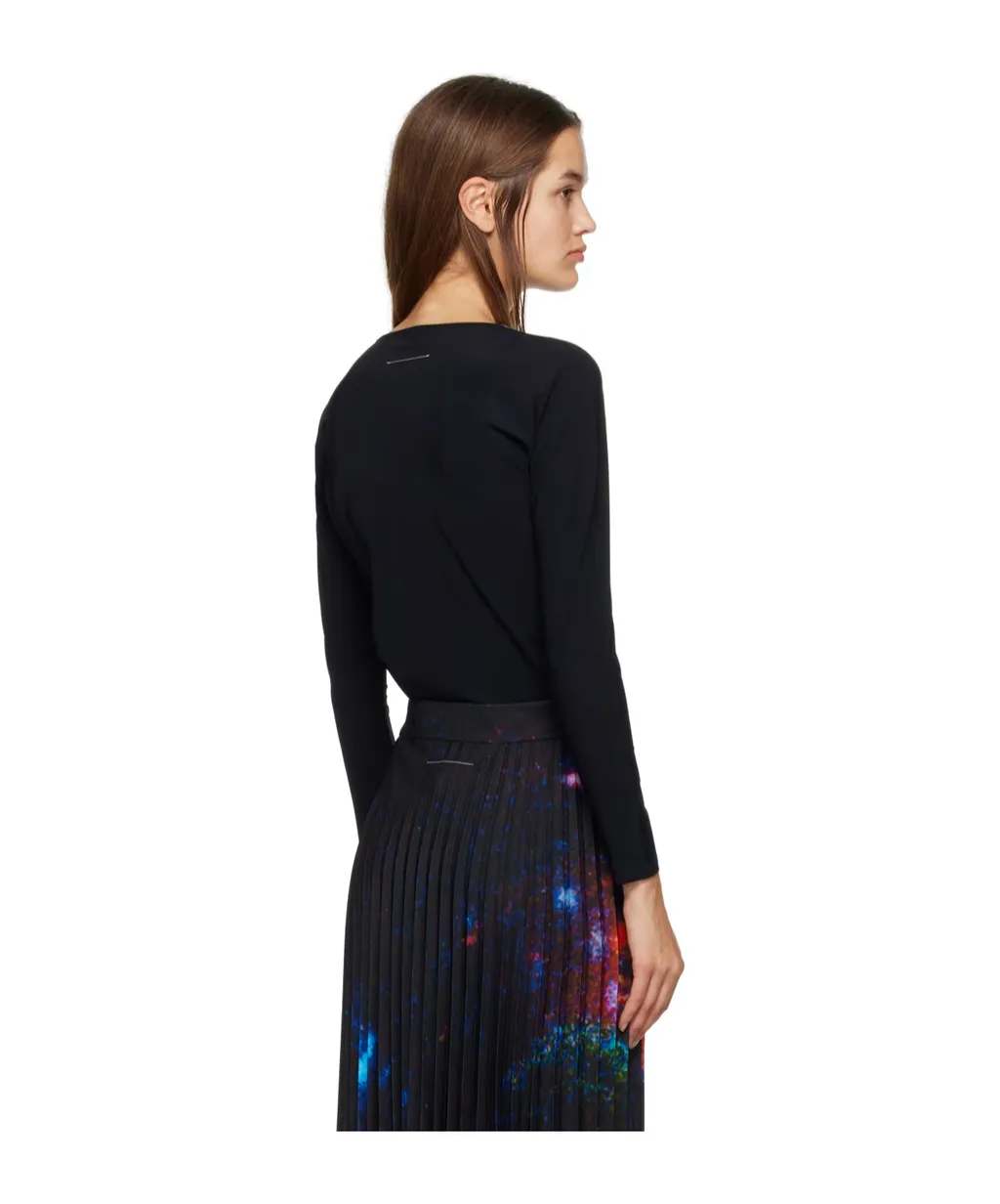Stitched Long-Sleeved T-Shirt