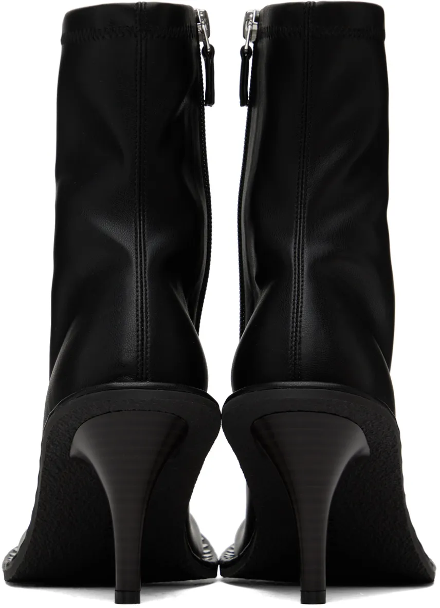 Stella Mccartney Syder Square-Toe Ankle Boots