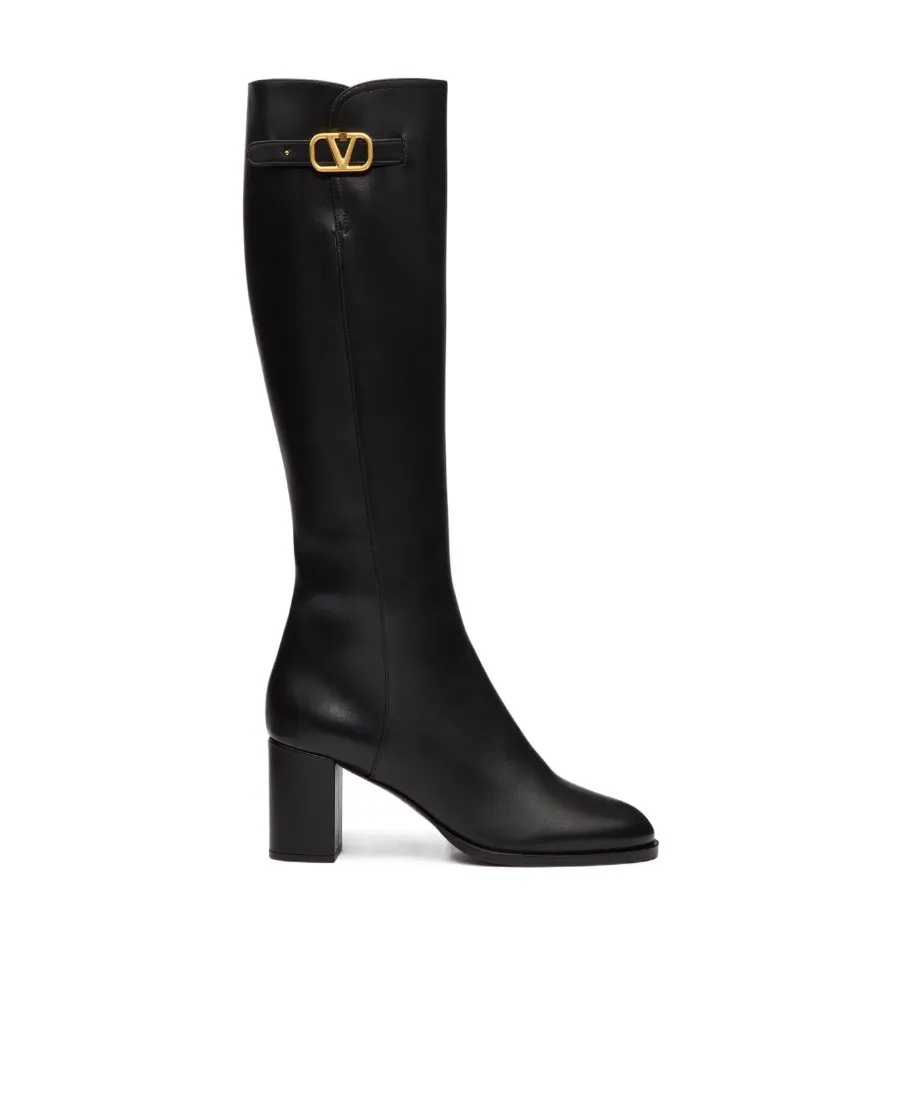 Valentino	Vlogo Signature Almond Toe Boots