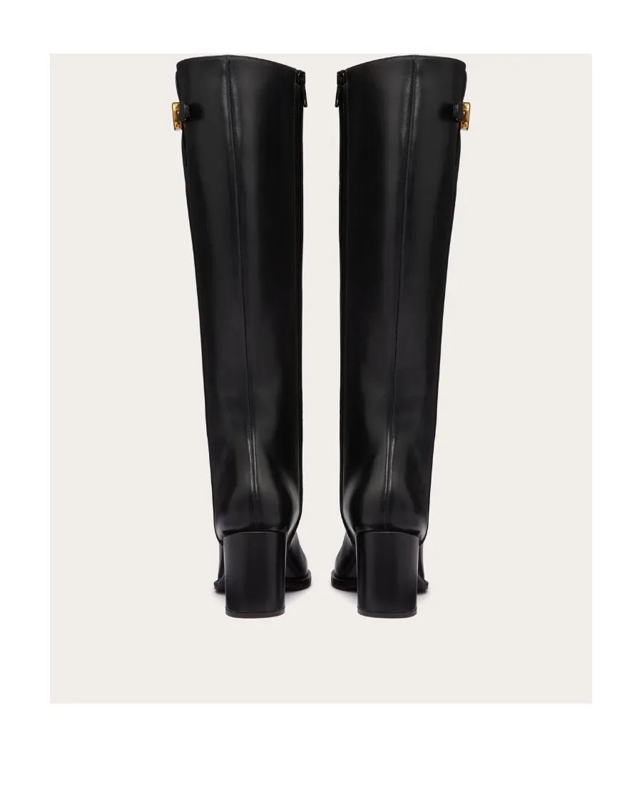 Valentino	Vlogo Signature Almond Toe Boots