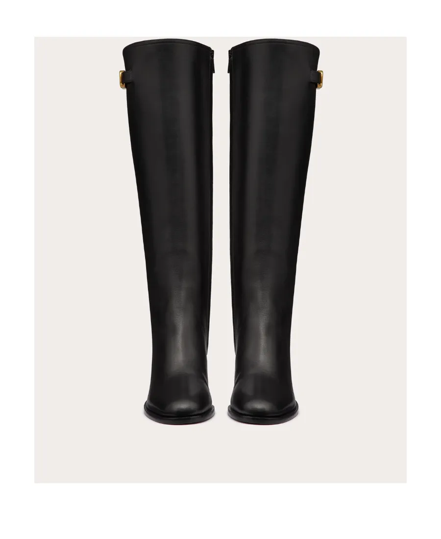 Valentino	Vlogo Signature Almond Toe Boots