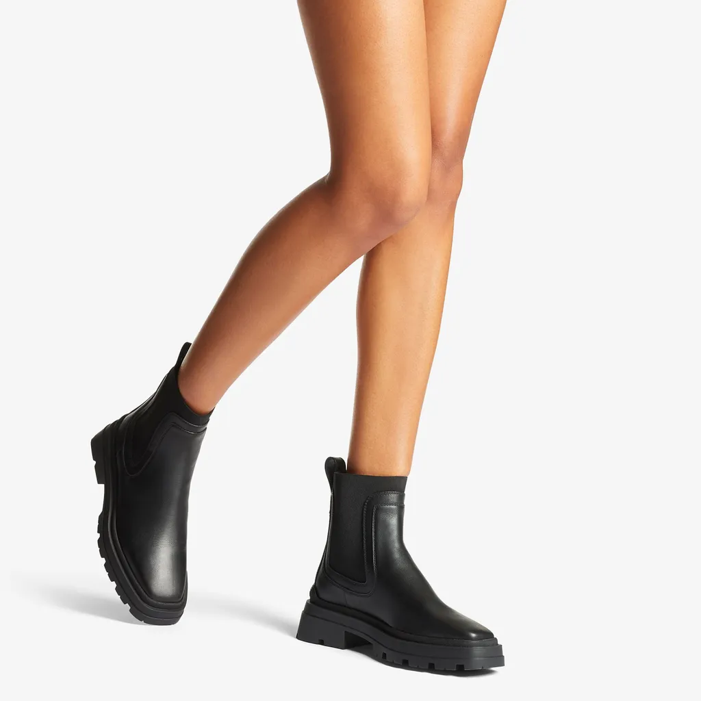 Square-Headed Short Boots