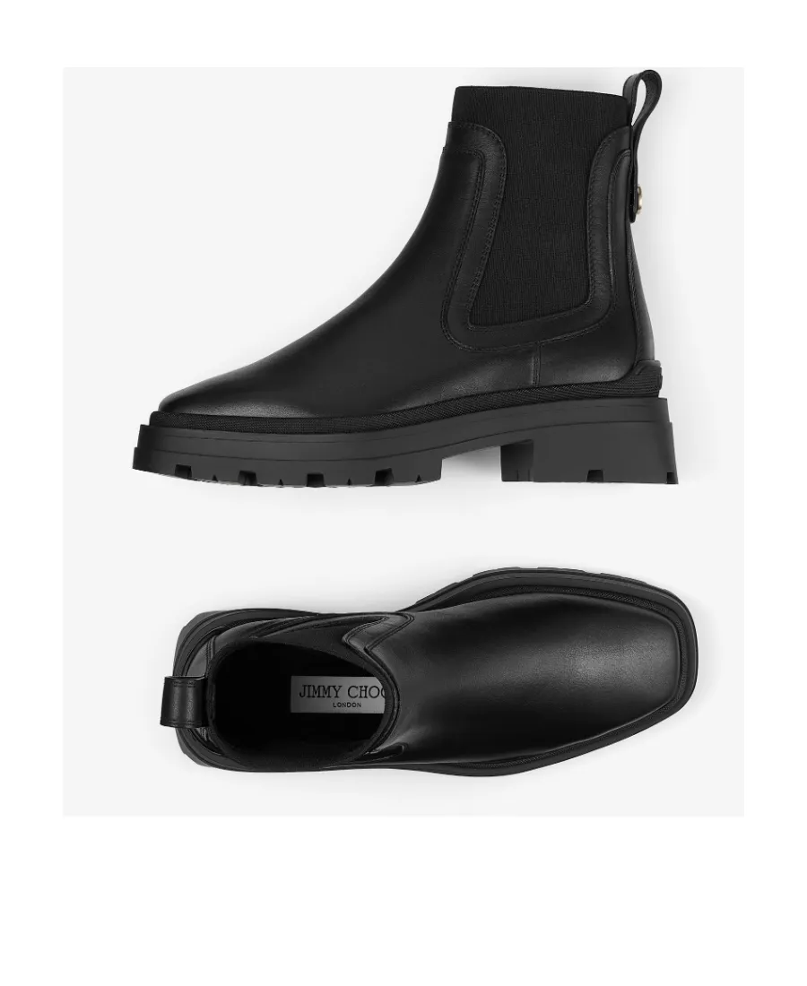 Square-Headed Short Boots