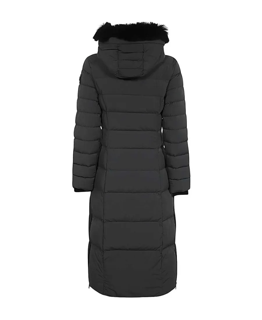 Long-Sleeved Hooded Coat
