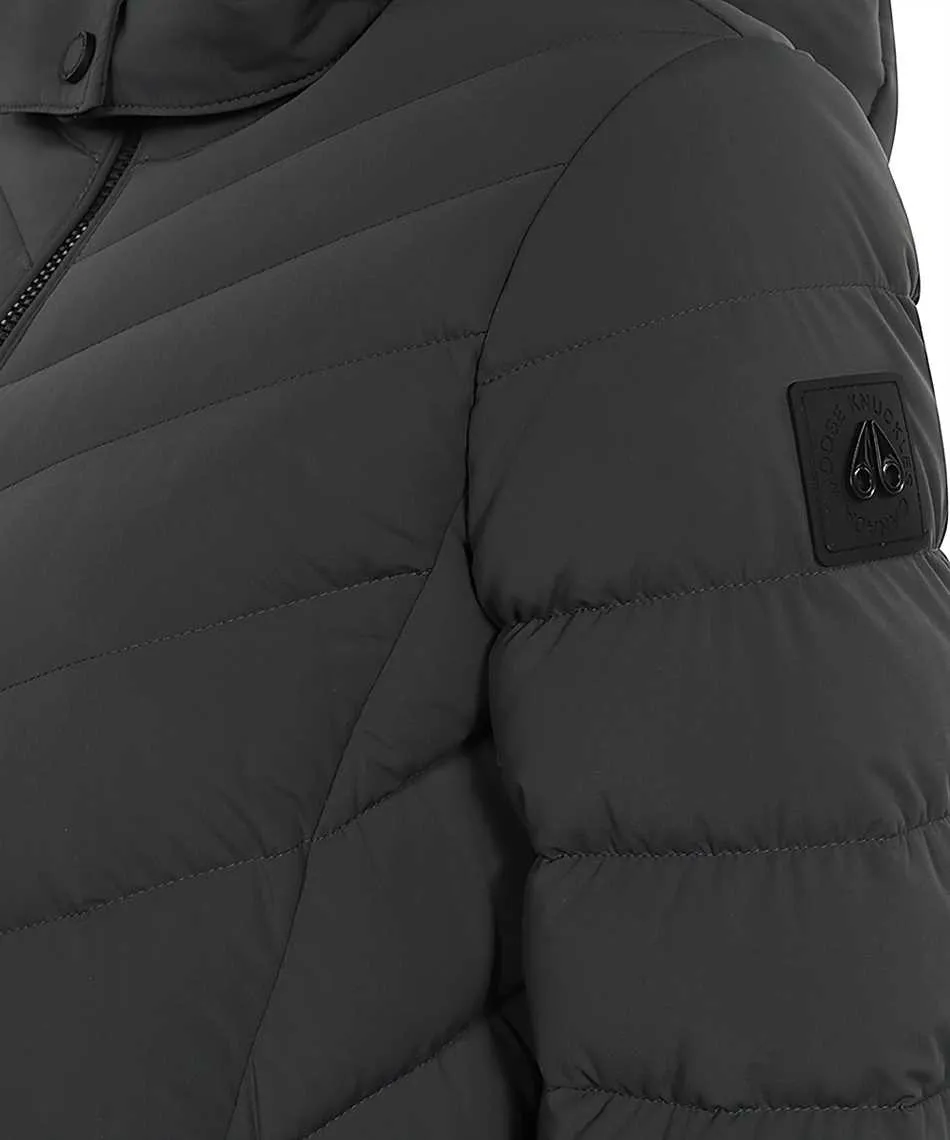 Long-Sleeved Hooded Coat
