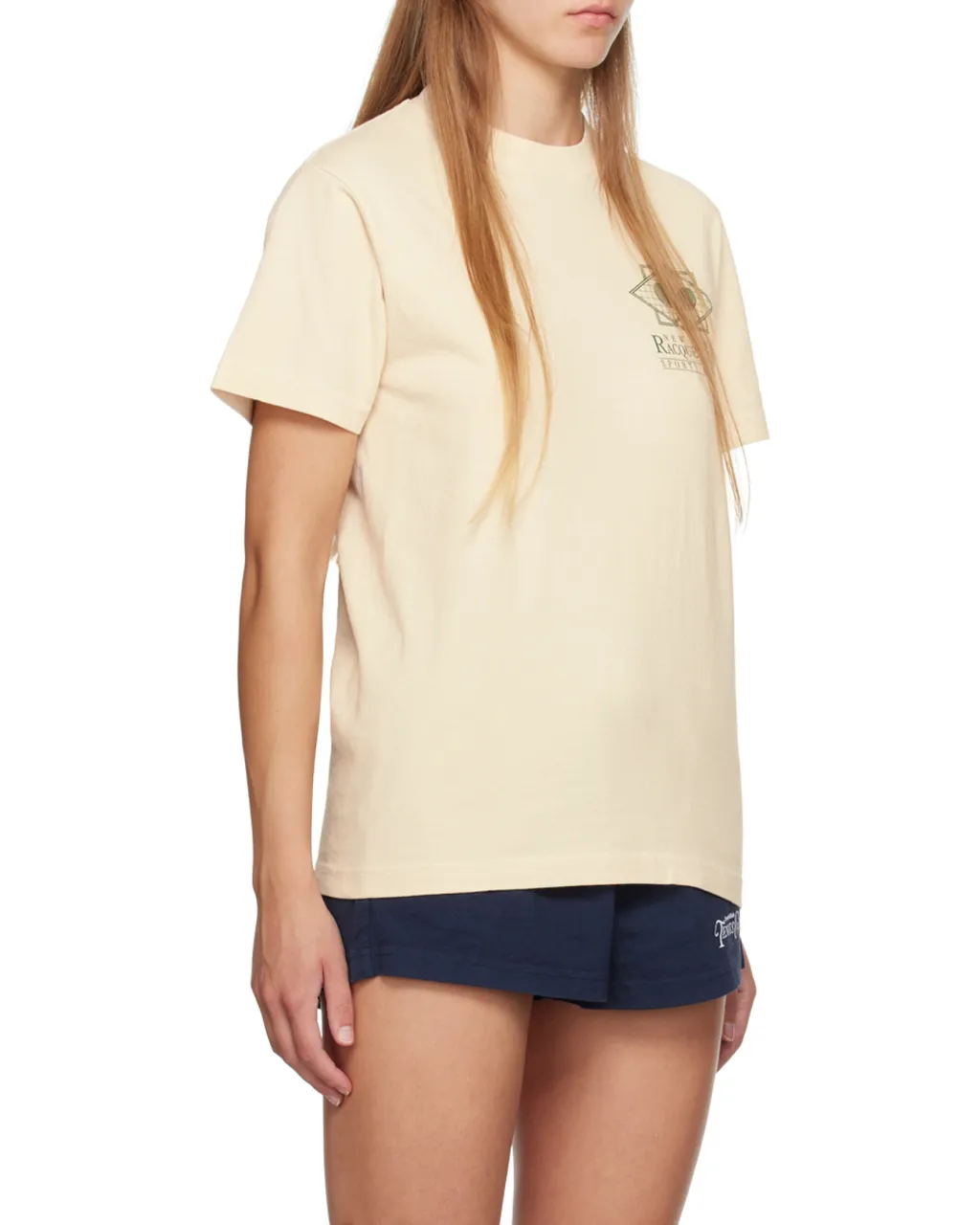 T-Shirt With Round Neck And Short Sleeves