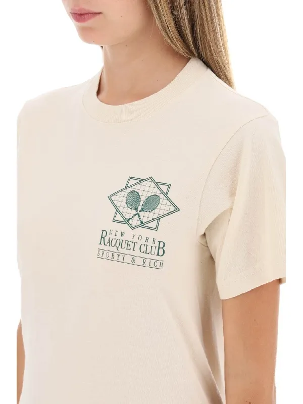 T-Shirt With Round Neck And Short Sleeves