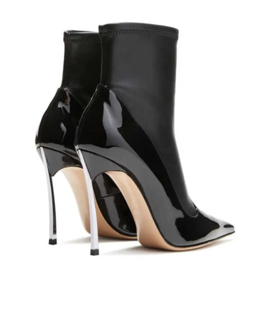 Casadei Superblade Pointed Toe Boots