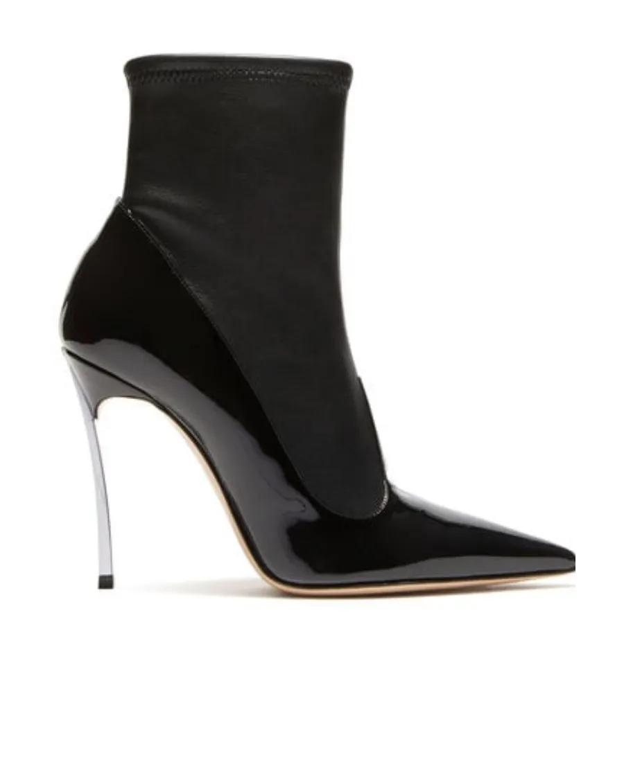 Casadei Superblade Pointed Toe Boots
