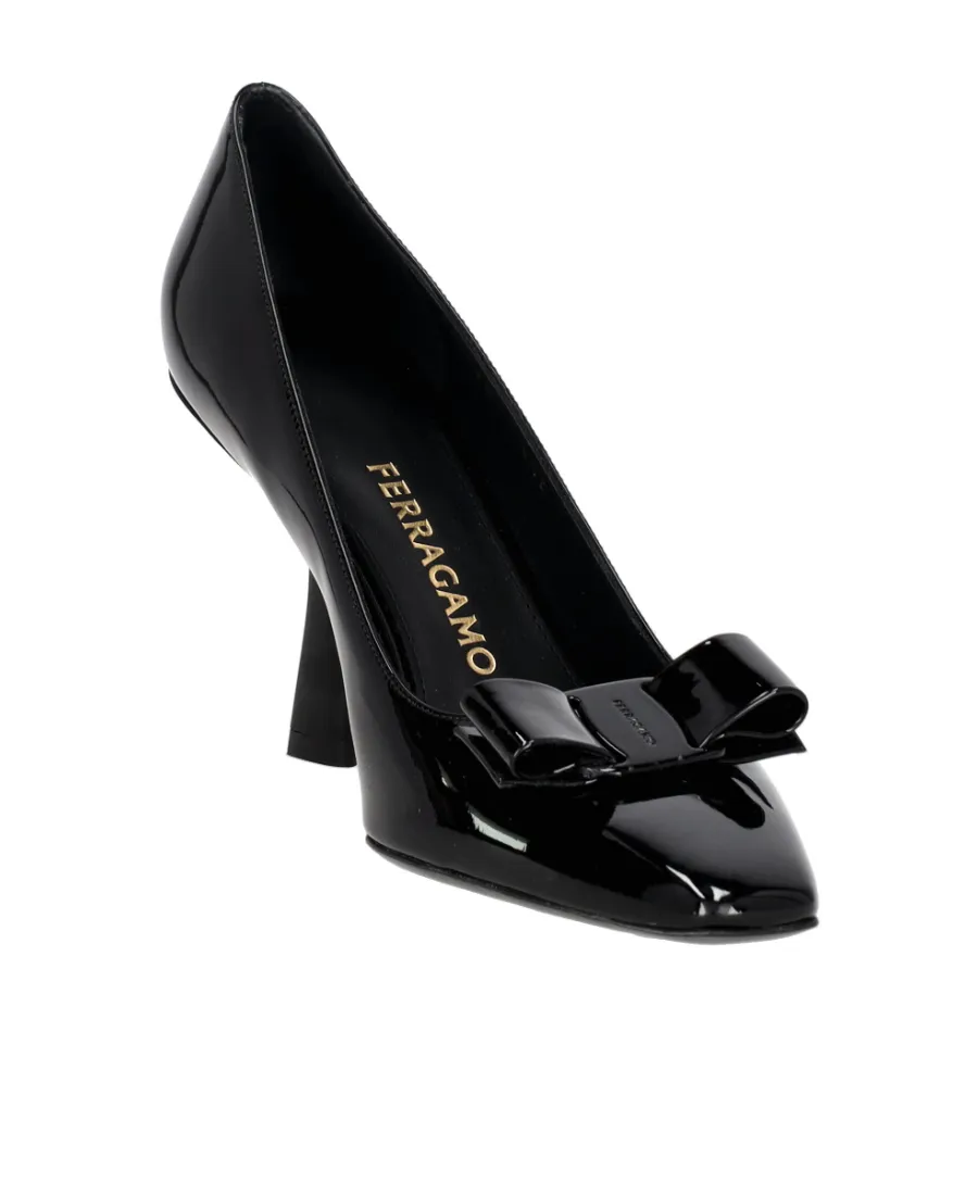 Salvatore Ferragamo Vara Bow-Detailed Slip-On Pumps