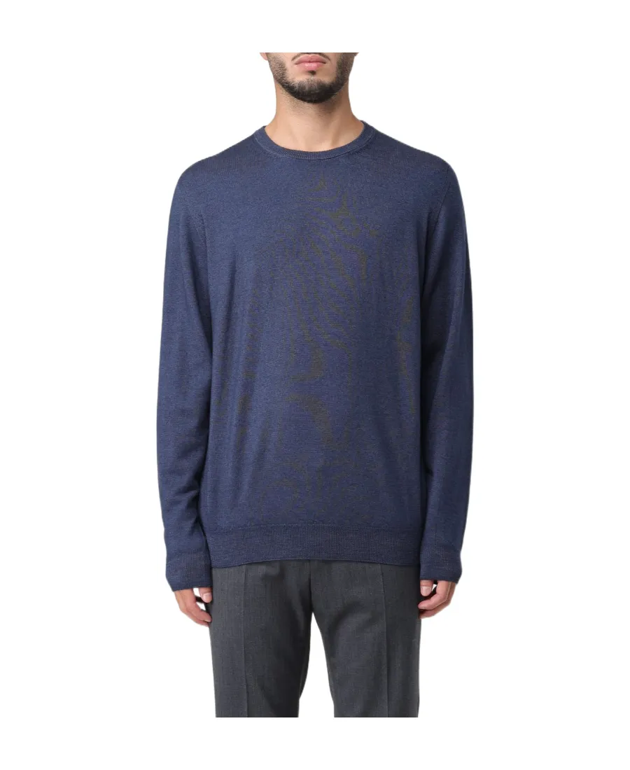 Crew-Neck Wool Sweater