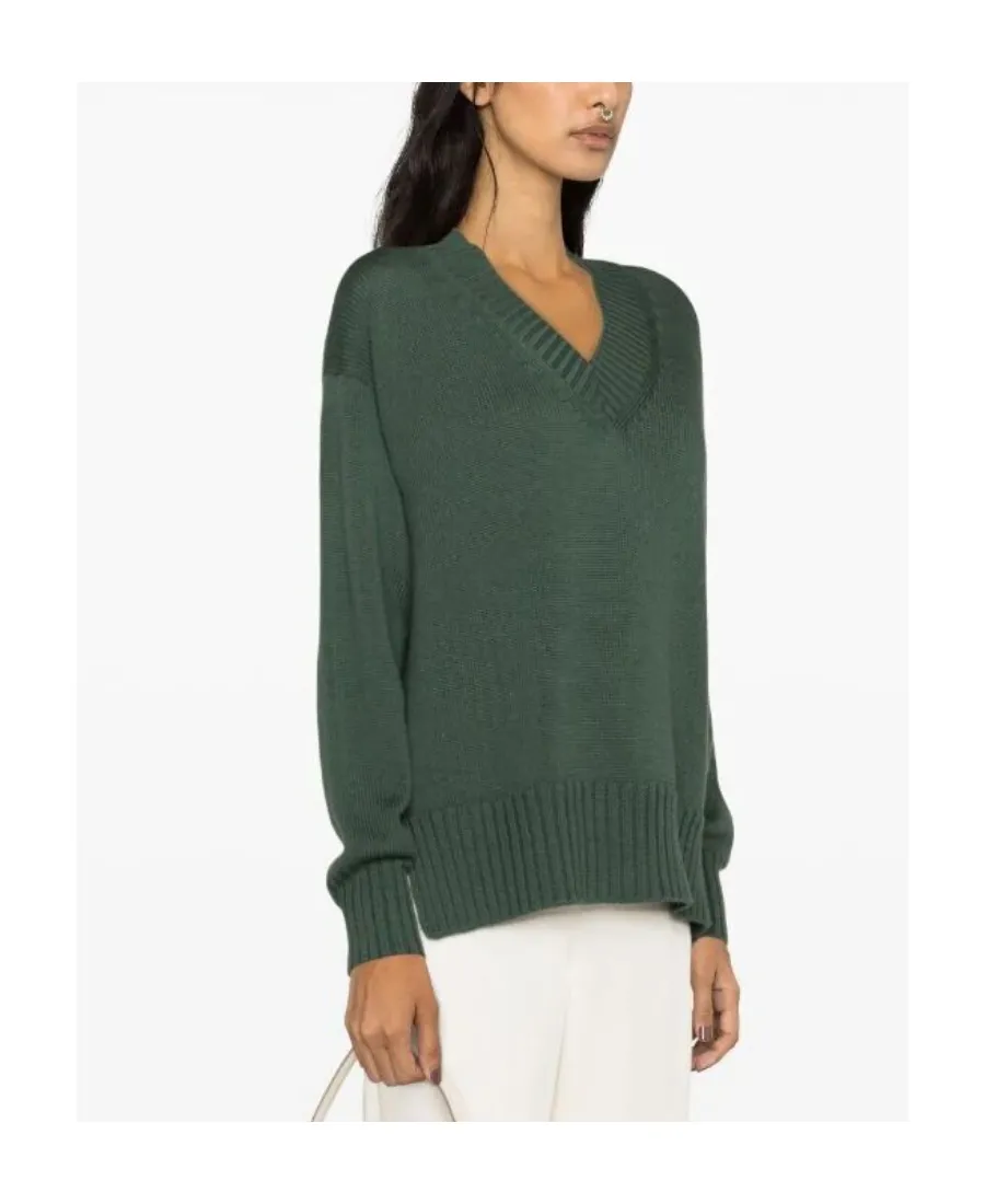 V-Neck Merino Wool Jumper