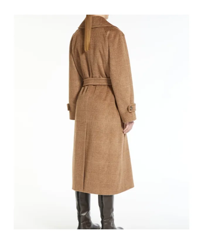 Wool Alpaca Double Breasted Coat