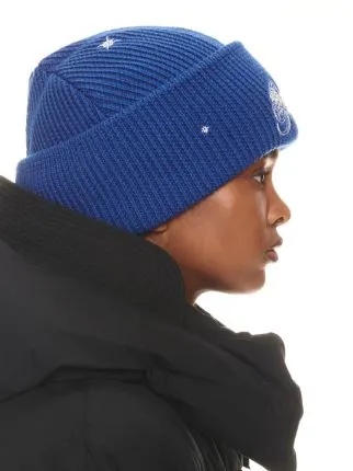 Embroidered Wool Beanie