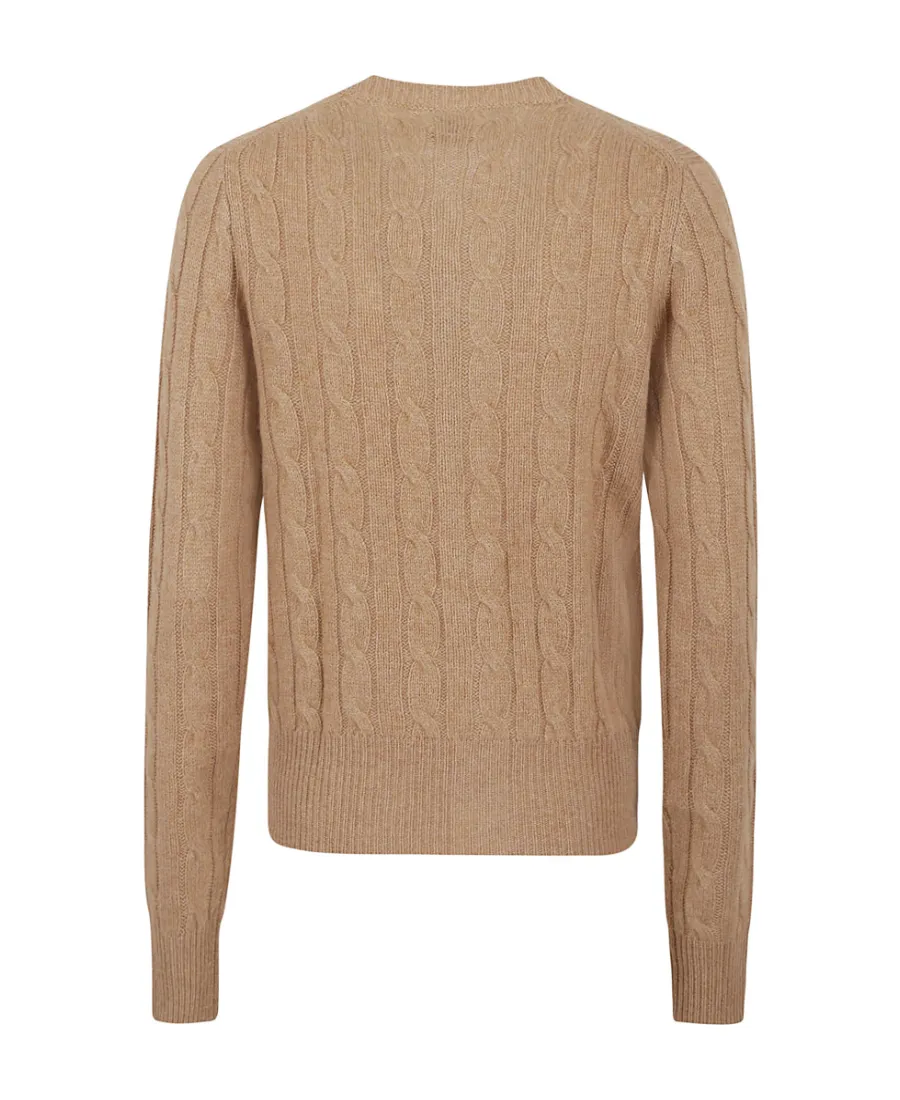 Cable-Knit Cashmere Cardigan