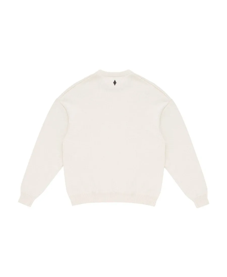 Marcelo Burlon County Of Milan Feather Printed Crewneck Sweater