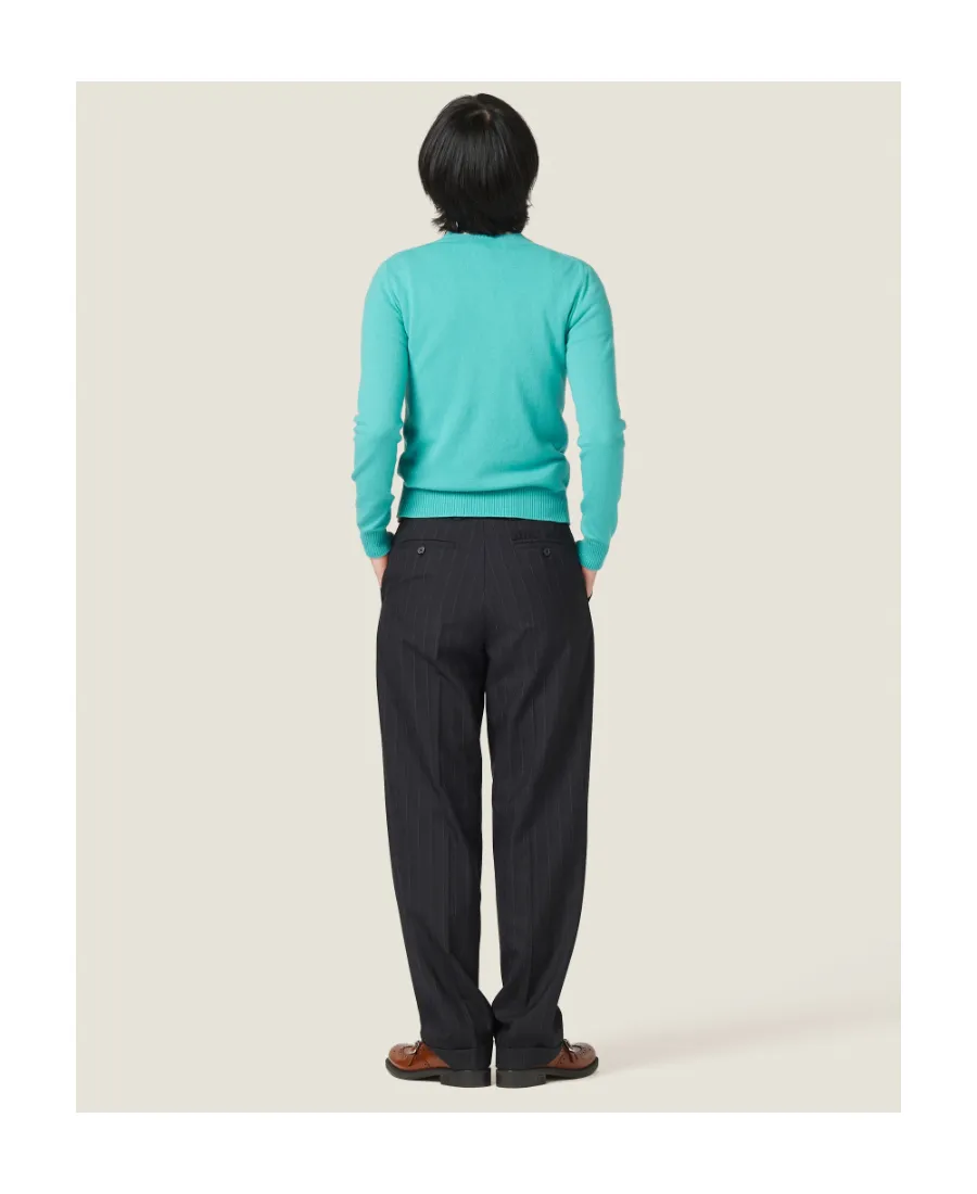 Pinstriped Pants