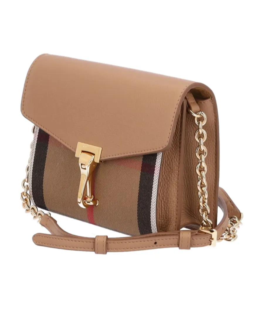 Checkered Logo Satchel Bag
