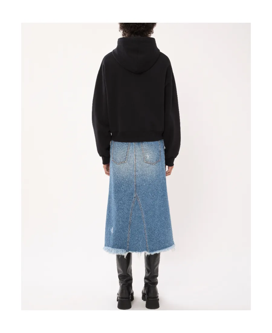 Chloé Graphic Printed Drawstring Hoodie