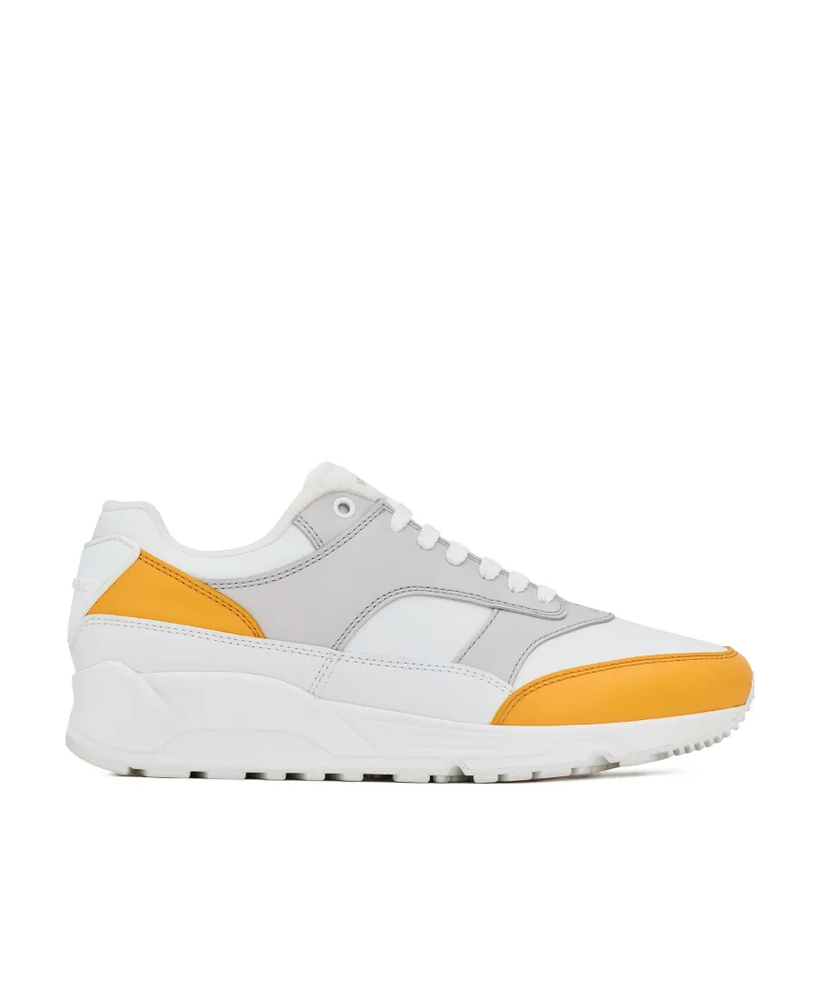 Bump Sneakers In Smooth Leather